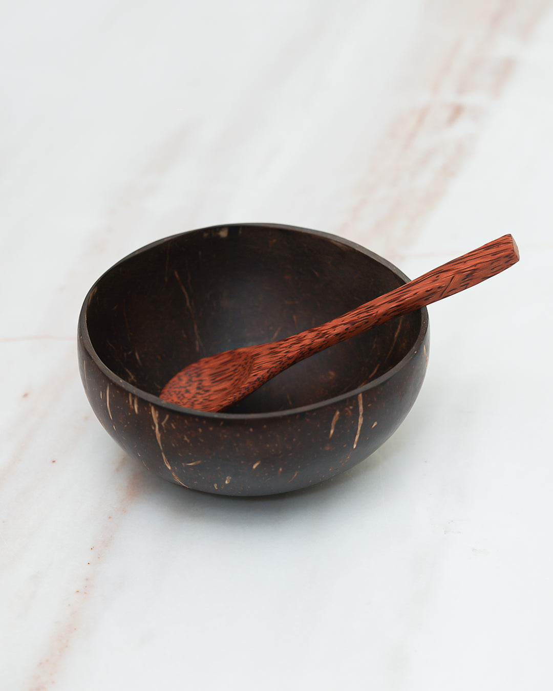 Coconut Shell Bowl with Spoon