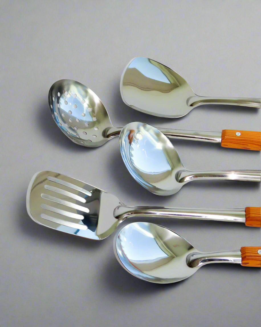 5PC Wooden Utensil Set