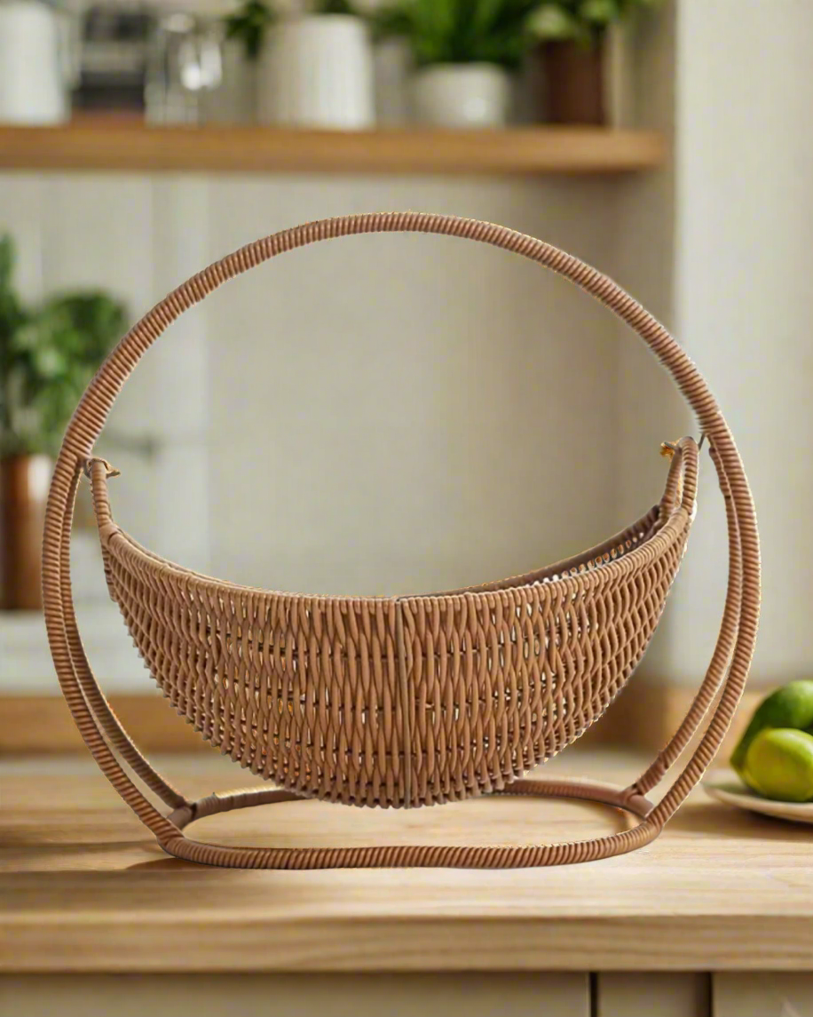Rattan Fruit Basket