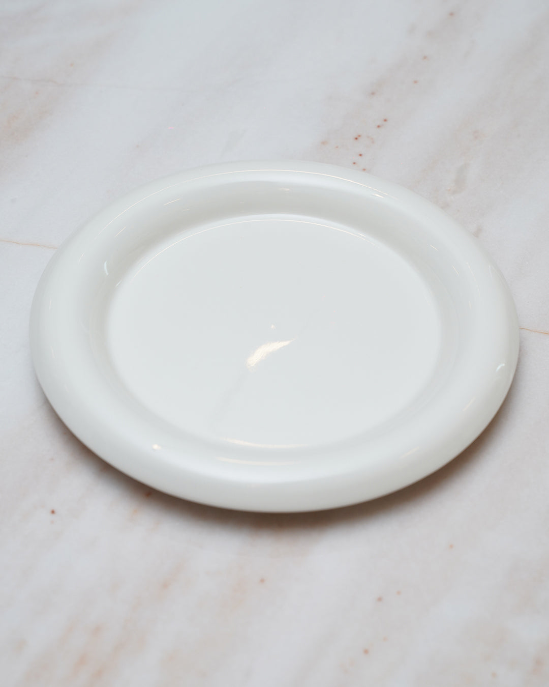 Round Porcelain Dessert Plate