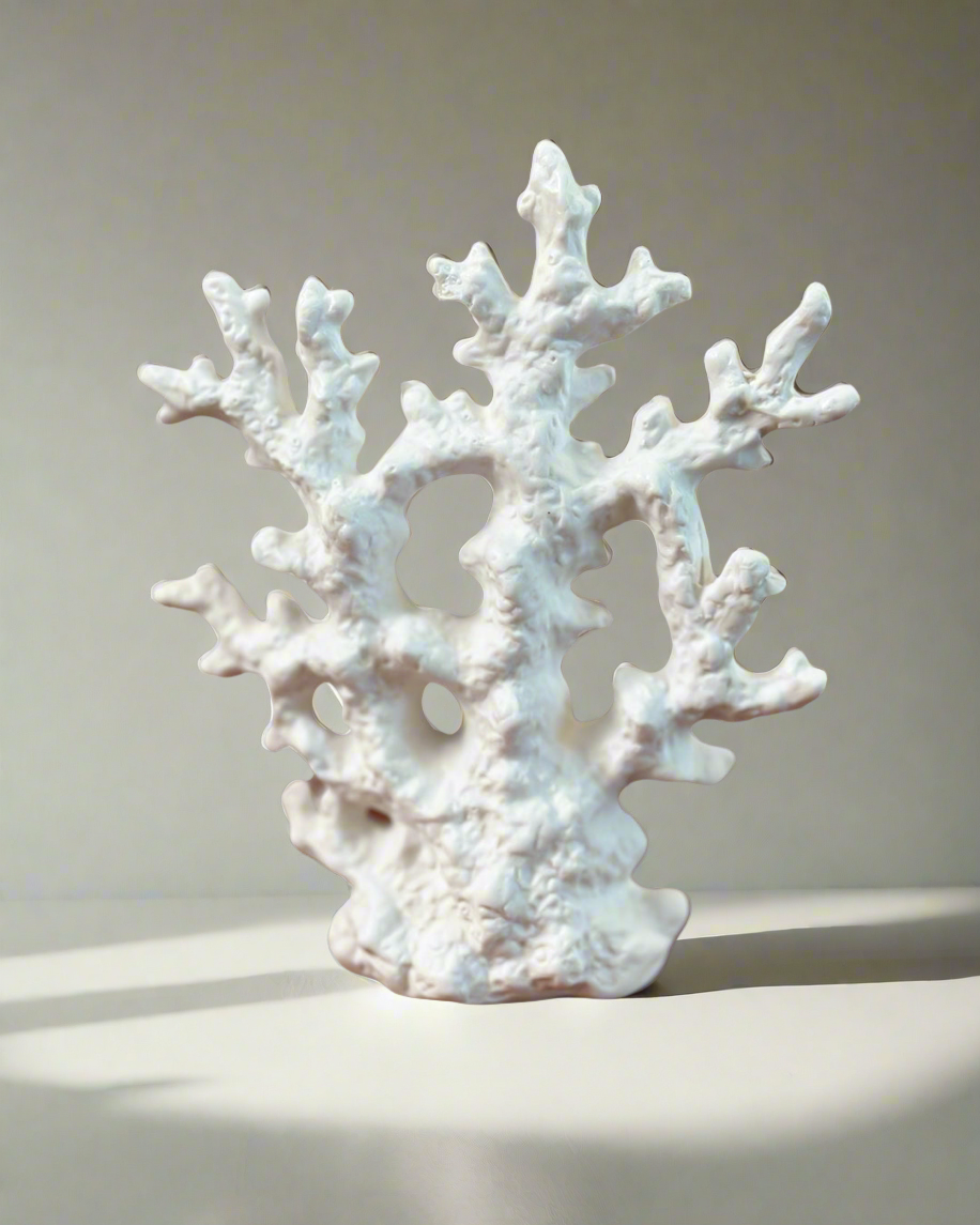 Porcelain Coral Sculpture