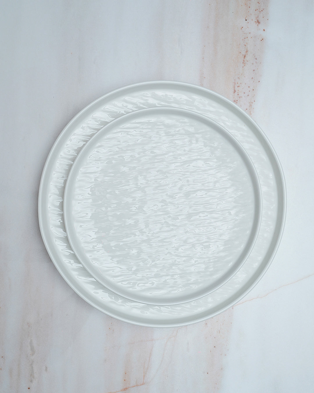 2PC Rock Plate Set (WHT/BLK)