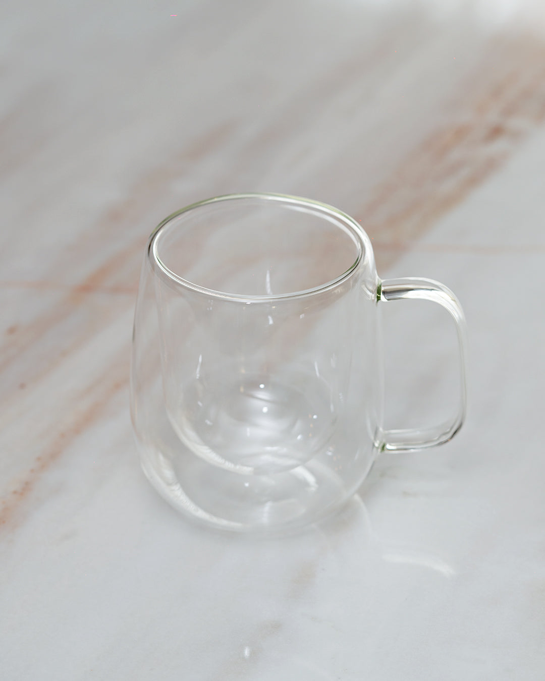 350ml Insulated Glass Cup