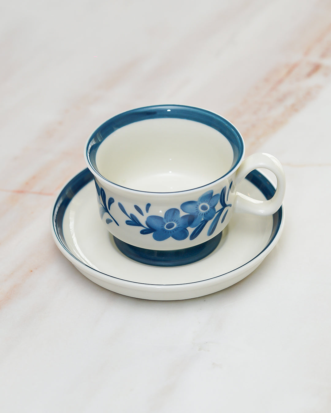 2pc Floral Cup & Saucer Set