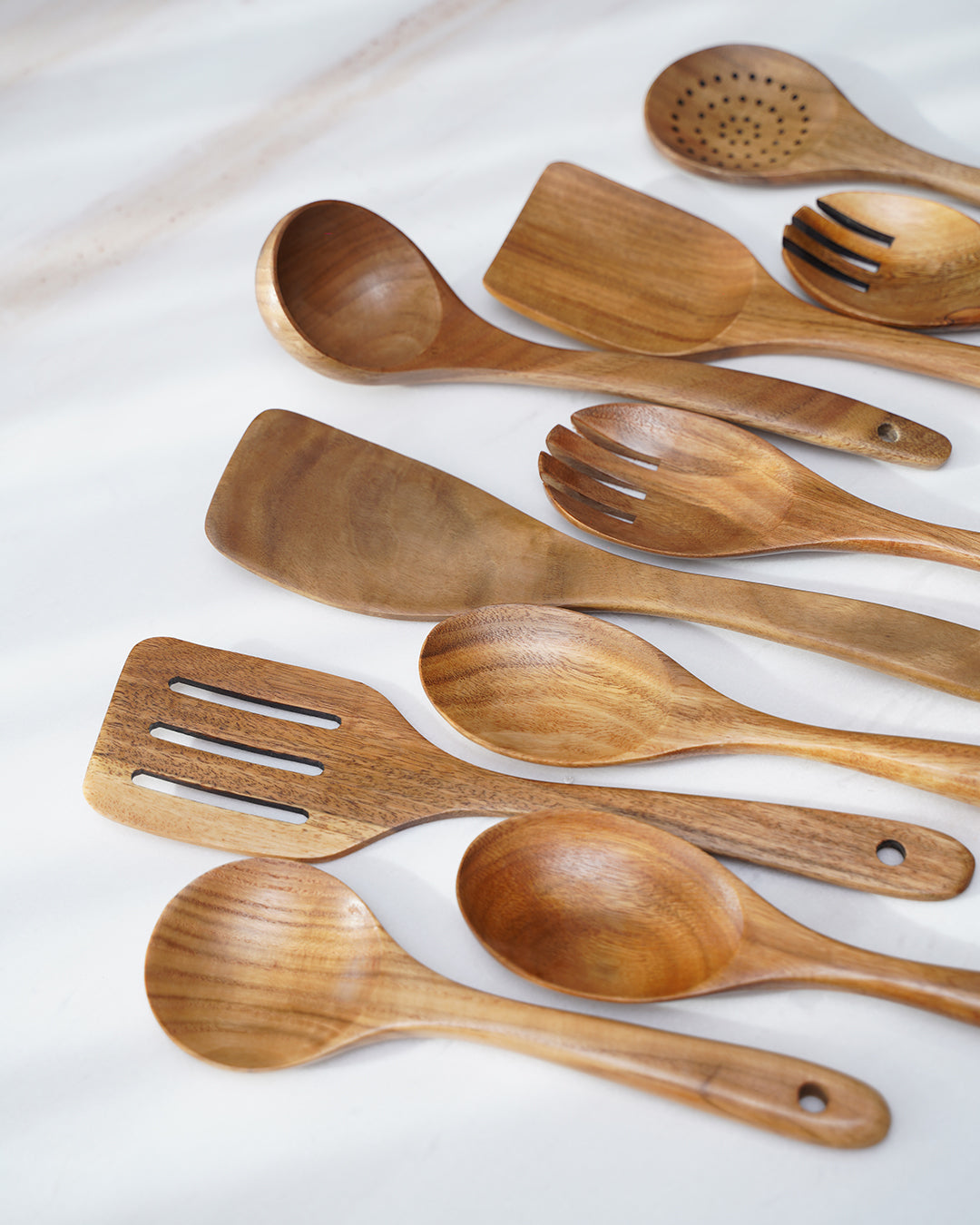 8PC Wooden Utensil Set