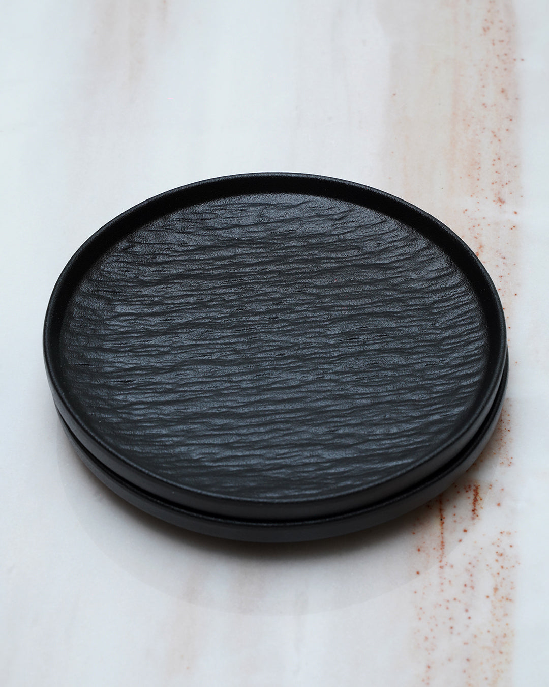 2pc BLK Matte Plates