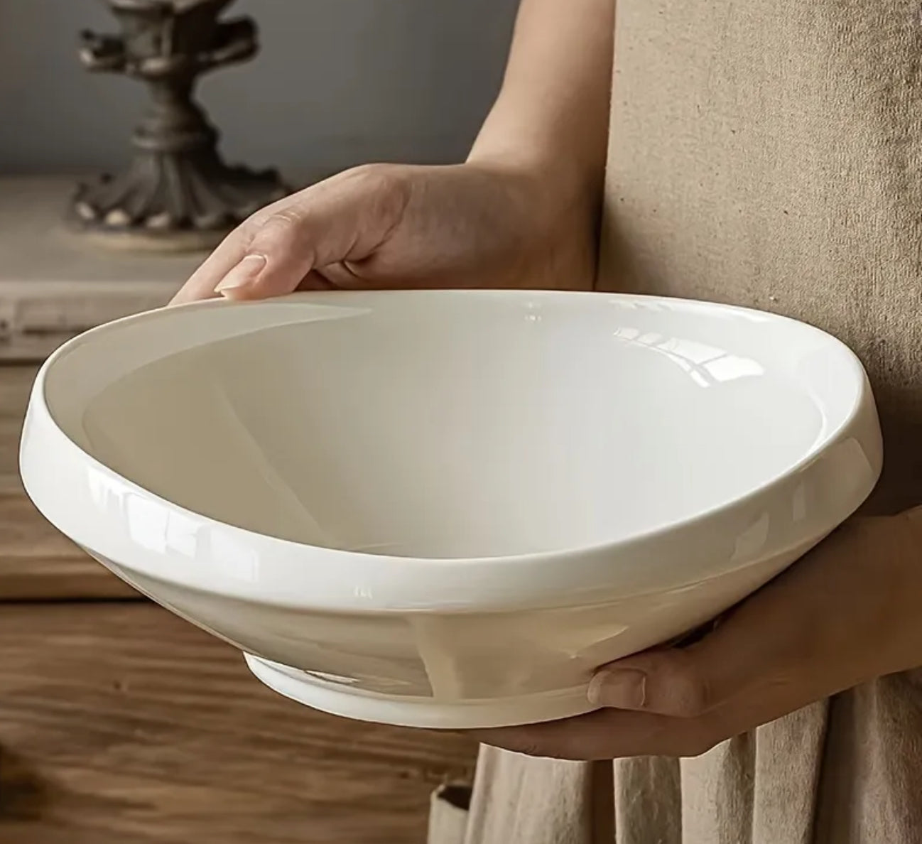 Deep Ceramic Bowl