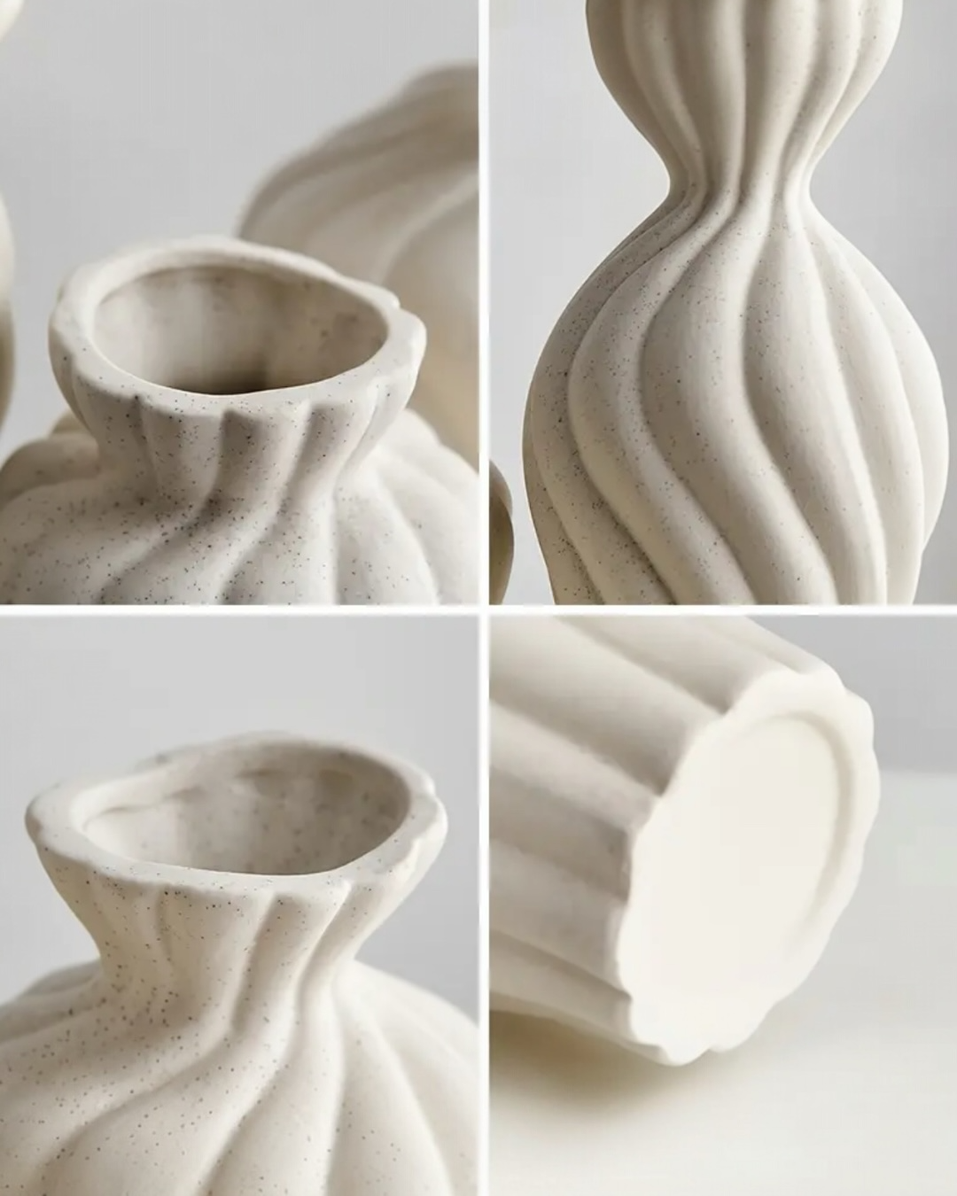 Bohemian Style Vase Trio