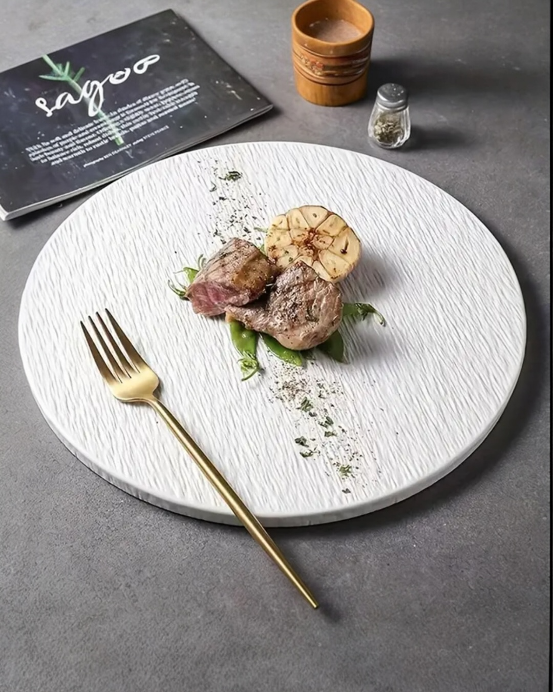 Stone-Grain Plate