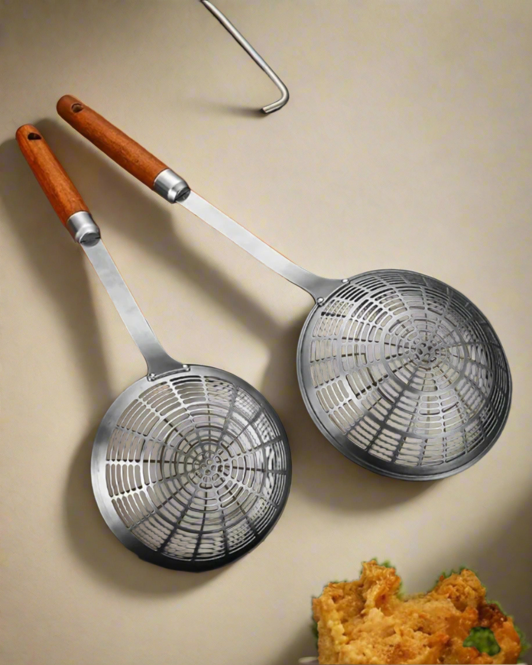 Wooden Handle Skimmer