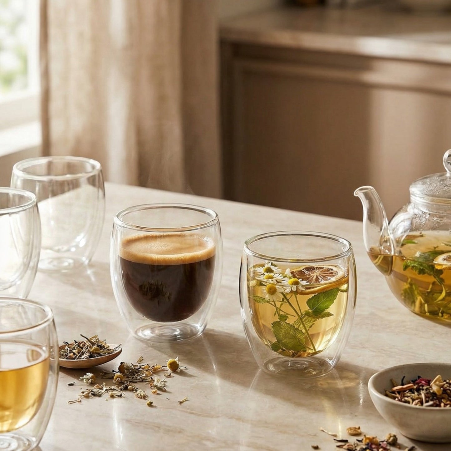 6pc Insulated Cups - 80ml