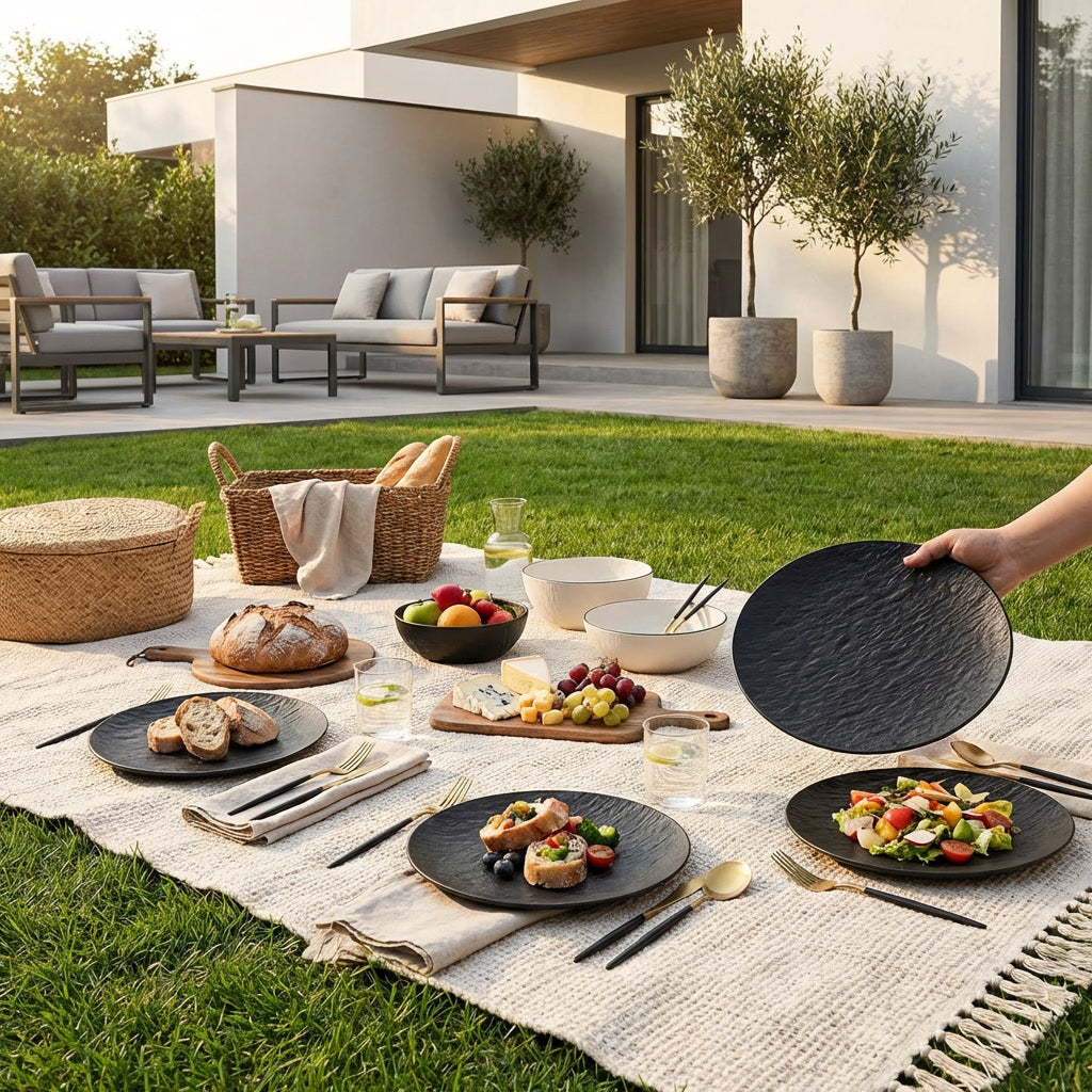 4pcs Durable Plates