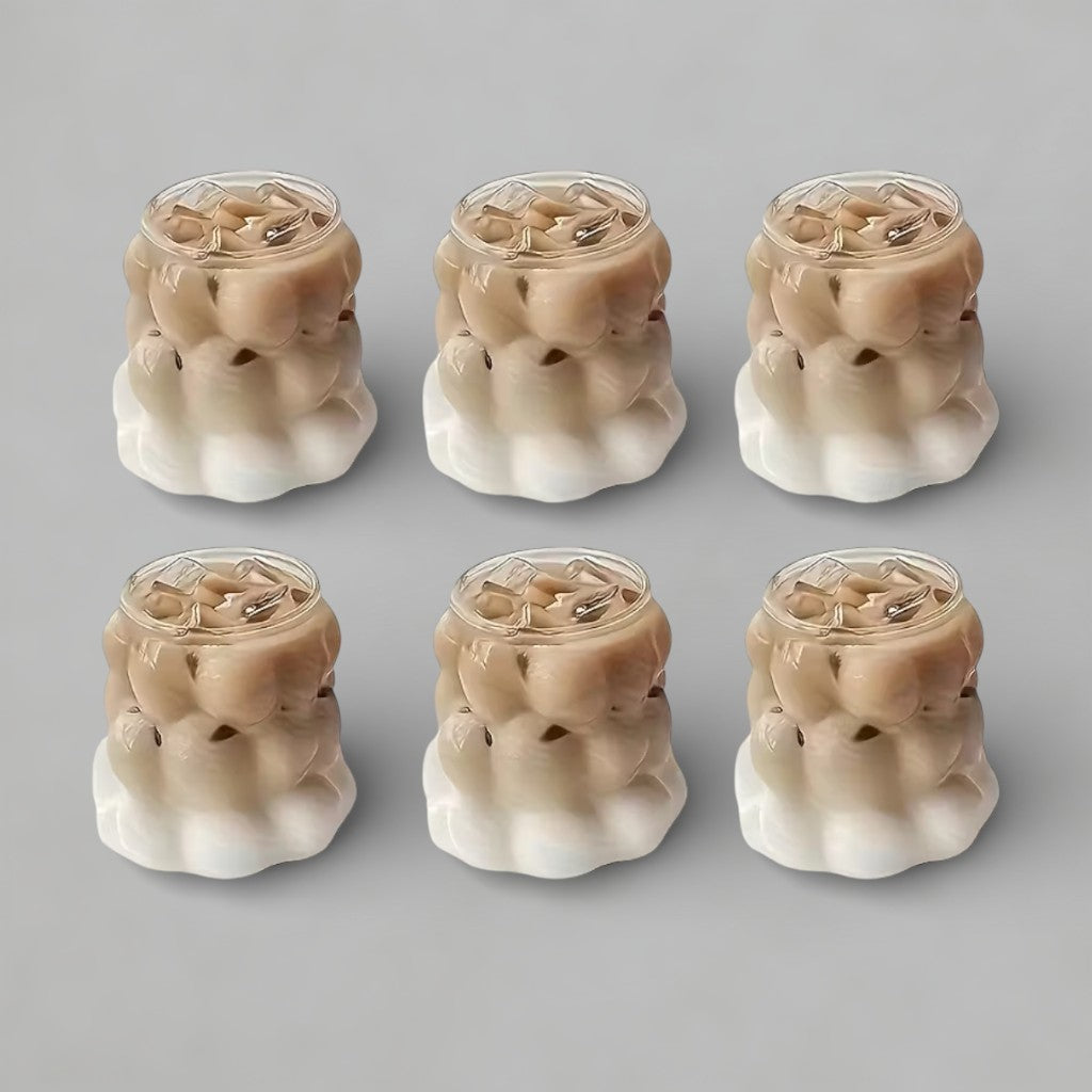 6pc Grape-Shaped Glass Cups
