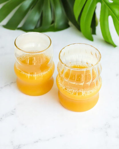 2PC Ripple Glass Cup