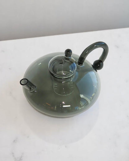 Smoky Glass Teapot Set