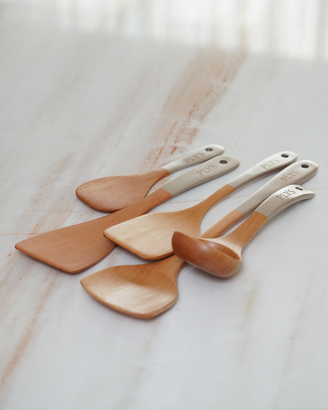 5PC Wooden Utensil Set