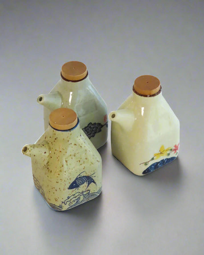 Hand-Painted Oil Dispenser