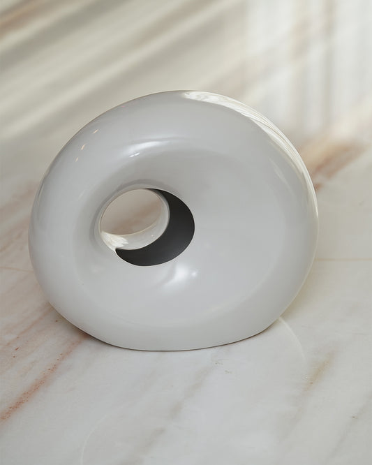Ceramic Moon Tissue Holder