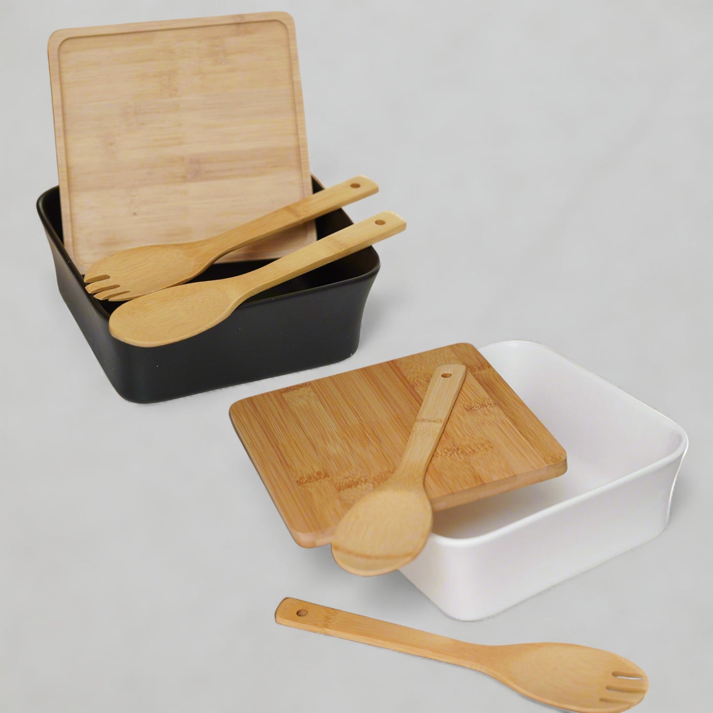 Bamboo Bowl (BLK/WHT)