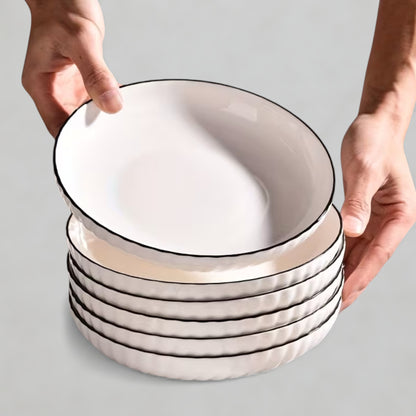 6PC Deep Plates