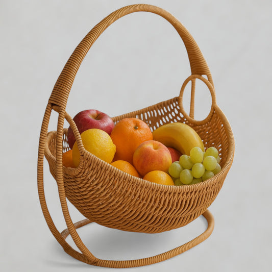 Rattan Fruit Basket