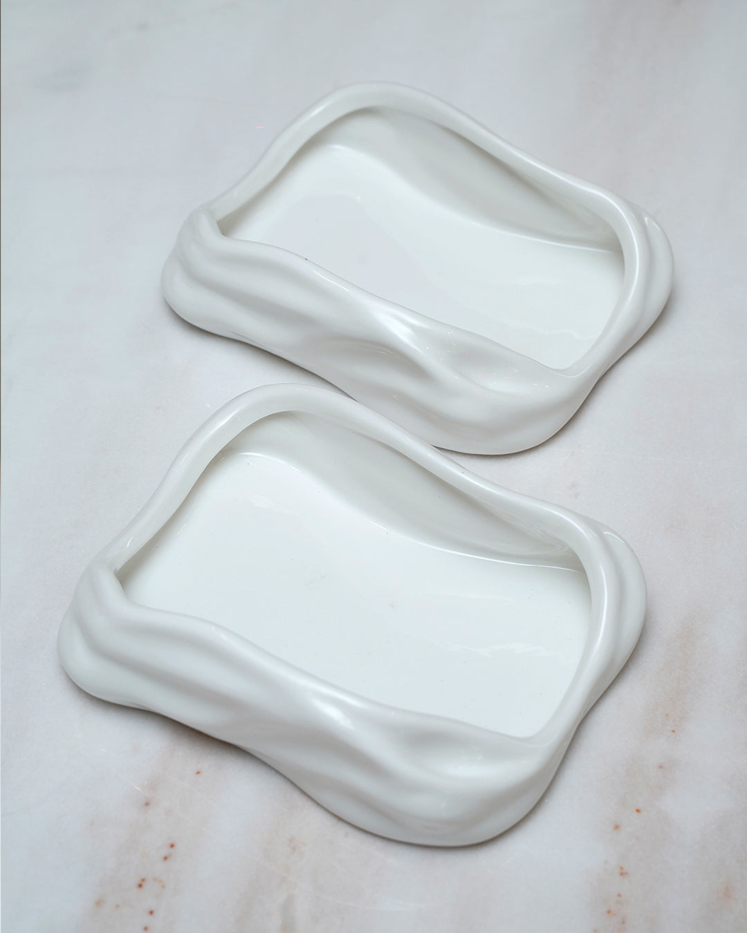 Wavy Edge Ceramic Tray