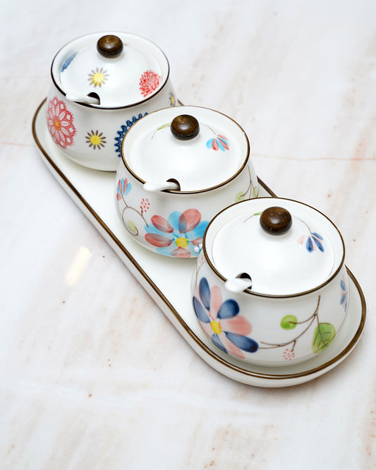 Jar Set with Tray