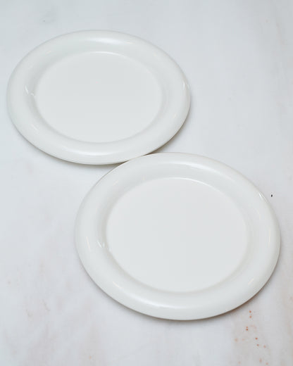 Round Porcelain Dessert Plate