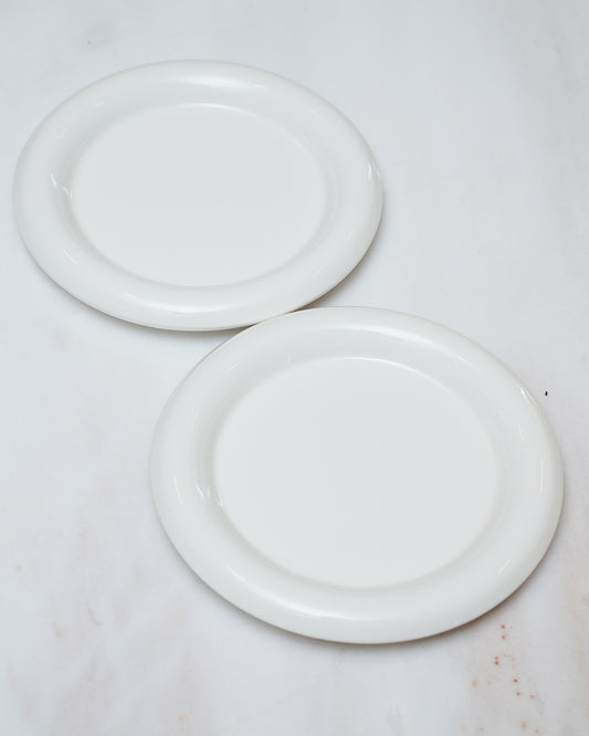 Round Porcelain Dessert Plate