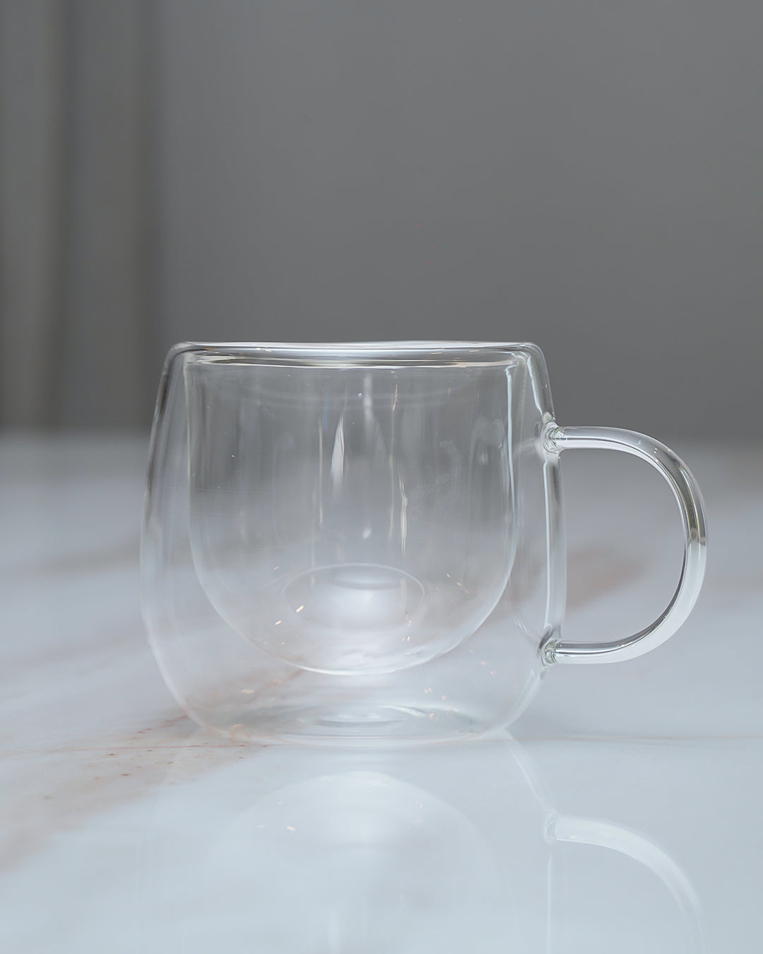 4pcs Insulated Glass Coffee Mugs