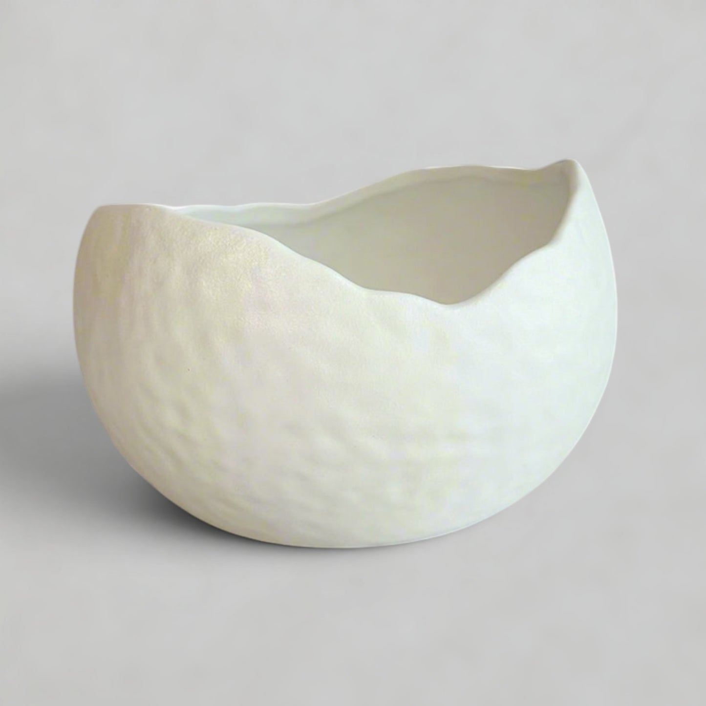 Cracked Edge Bowl (BLK/WHT)
