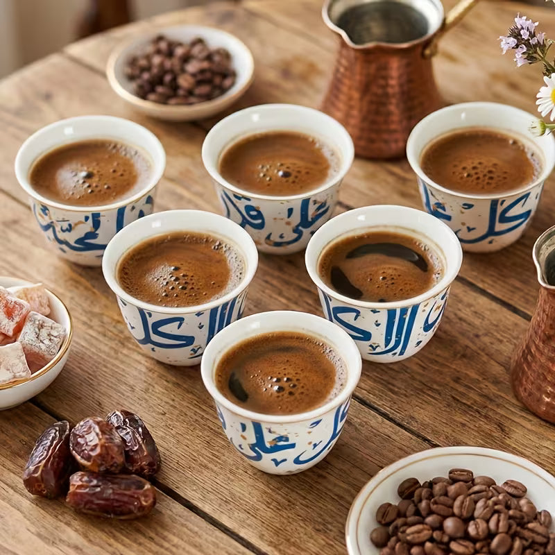6pc Arabic Coffee Cups