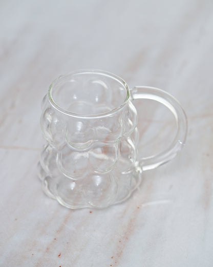 2PC Bubble Glass Cups