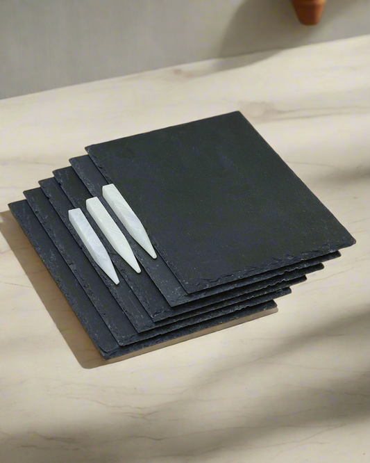 6PC Mini Slate Boards