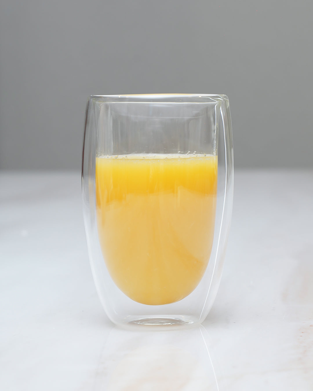 Egg-Shaped Glass Cup