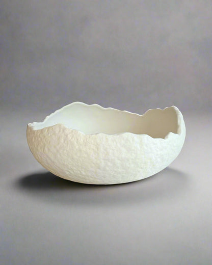 Sculptural Plate (BLK/WHT)