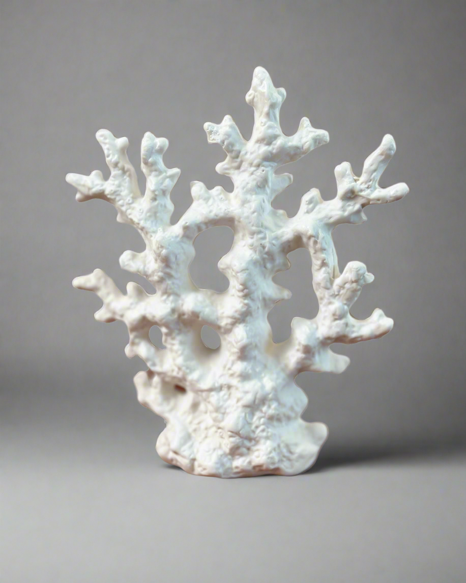 Porcelain Coral Sculpture