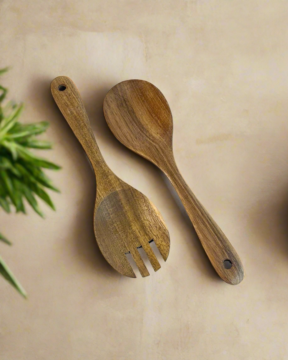 Wooden Serving Set