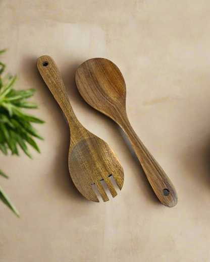 Wooden Serving Set