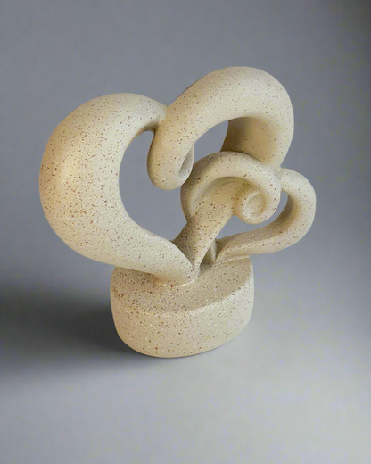 Curved Heart Sculpture
