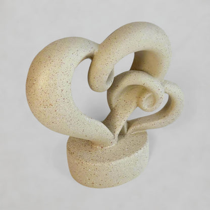 Curved Heart Sculpture