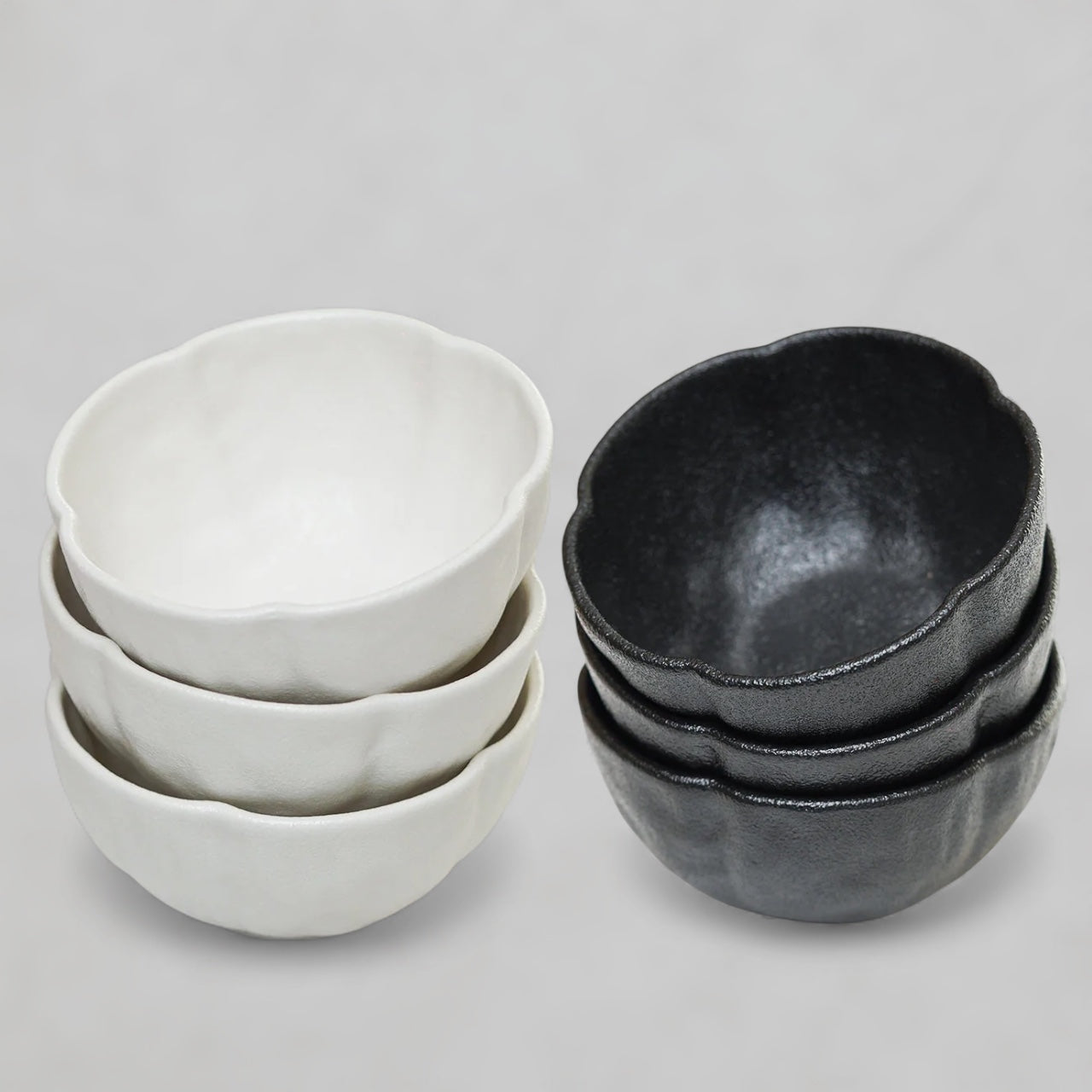 6PC textured Bowl Set