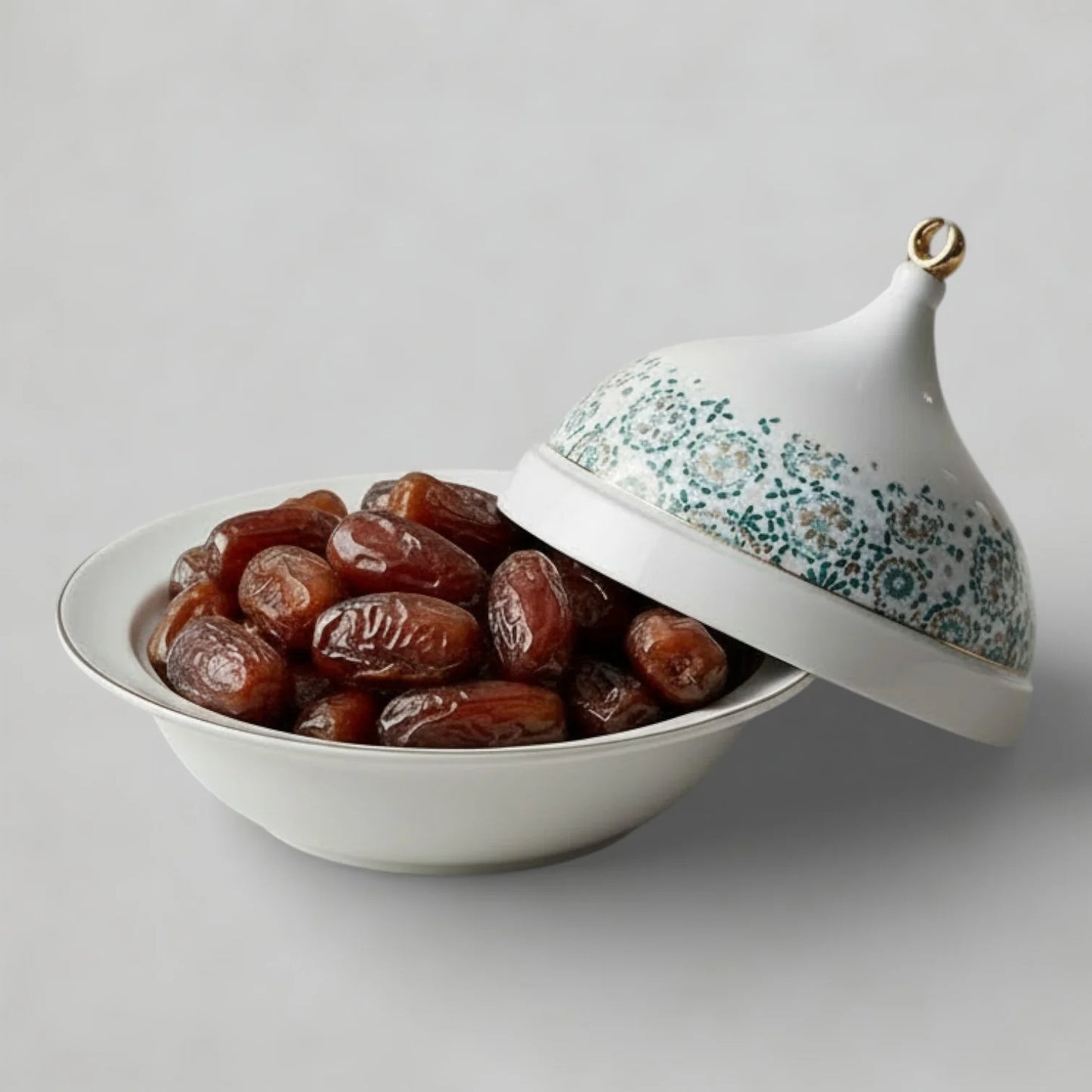 Crescent Lid Serving Bowl