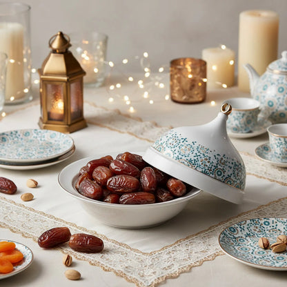 Crescent Lid Serving Bowl