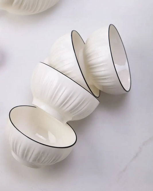 4PC Ceramic Bowls