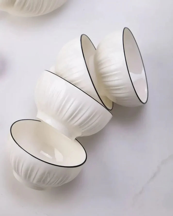 4PC Ceramic Bowls