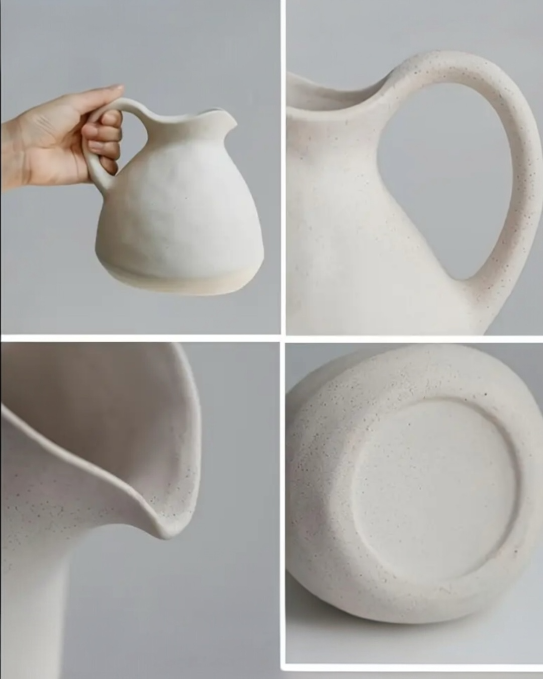 Rustic Vase with Handle