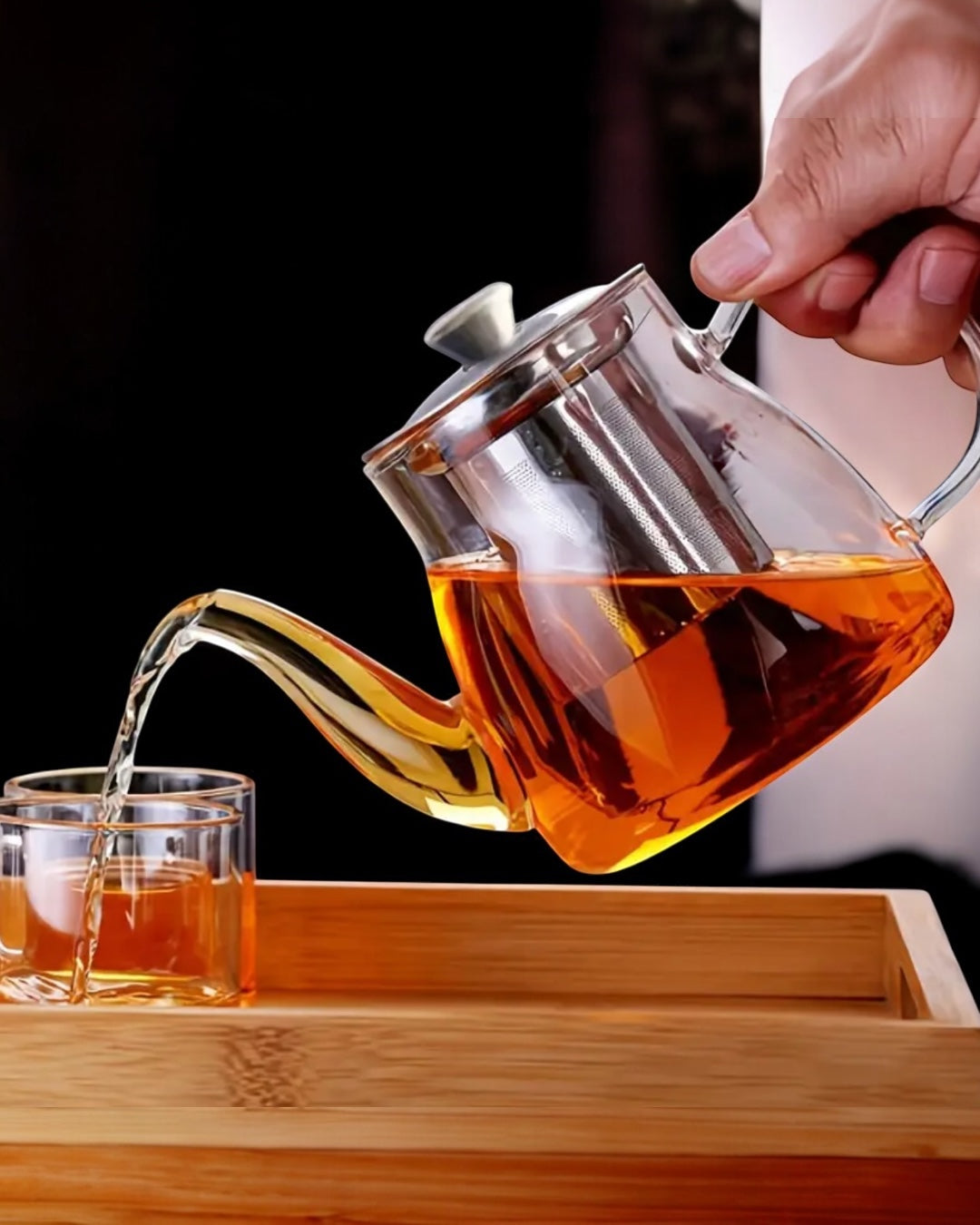 600ml Glass Teapot