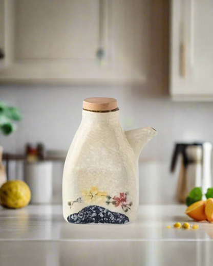 Hand-Painted Oil Dispenser