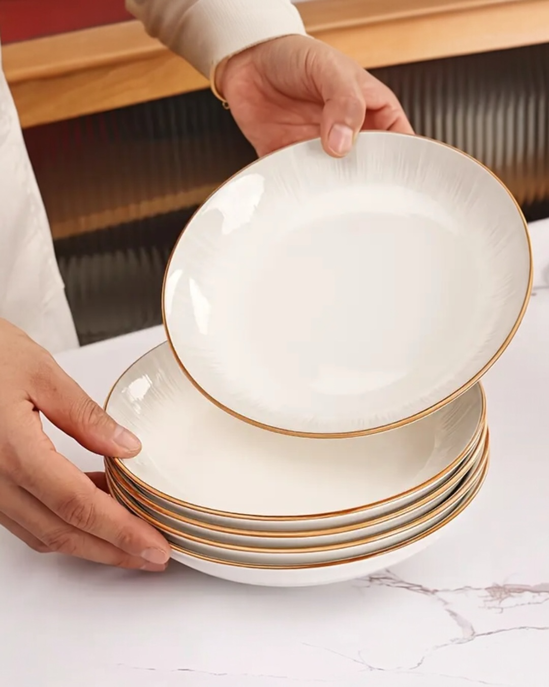 4PC Deep Dinner Plates